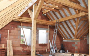 Juniper Green attic trusses